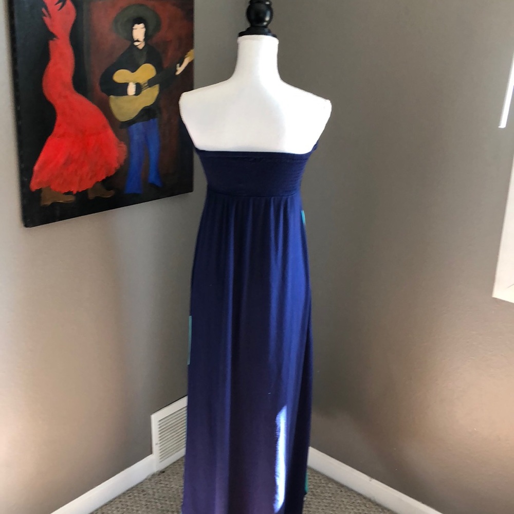 Strapless Maxi Dress - Picture 2 of 5